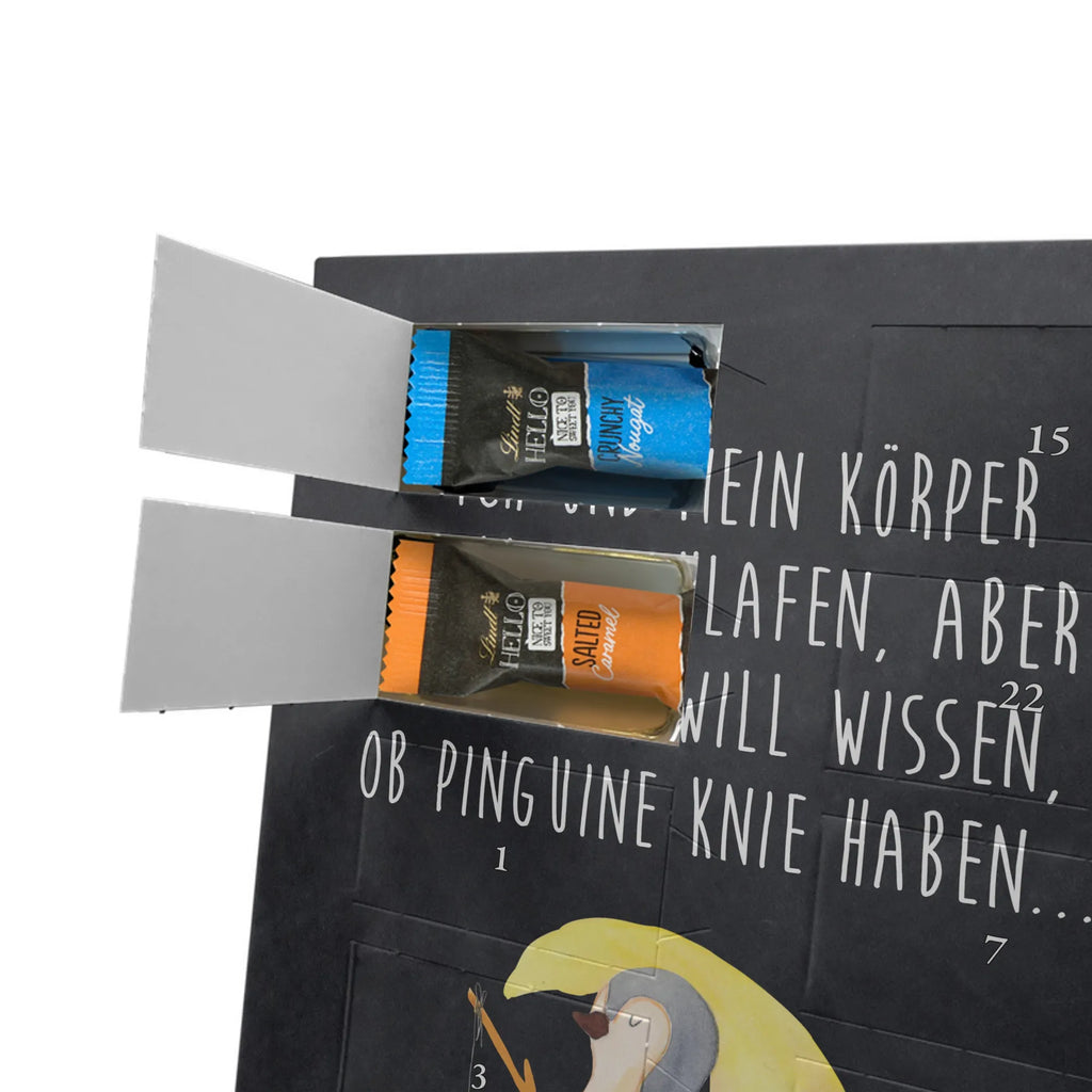 Personalisierter Schoko Foto Adventskalender Pinguin Mond Personalisierter Schoko Foto Adventskalender, Pinguin, Pinguine, Schlafzimmer, Einschlafen, Nachtruhe, Spruch, Gästezimmer, schlafen, Schlafstörungen