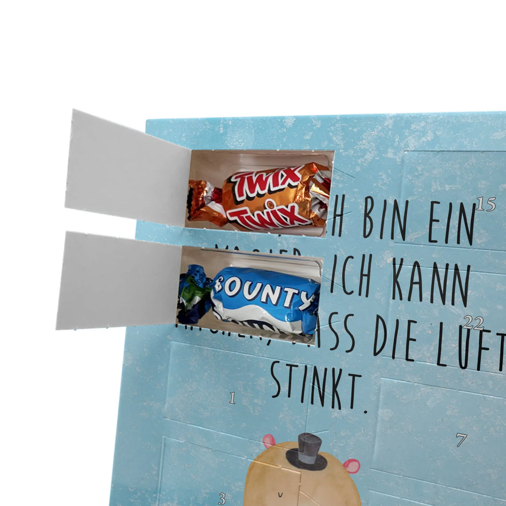 Personalisierter Schoko Foto Adventskalender Hamster Hut Personalisierter Schoko Foto Adventskalender, Gute Laune, Lustige Sprüche, Tiere, Tiermotive, Zwerghamster, Hut, Hamster, Zylinder, Magier, Zauberer