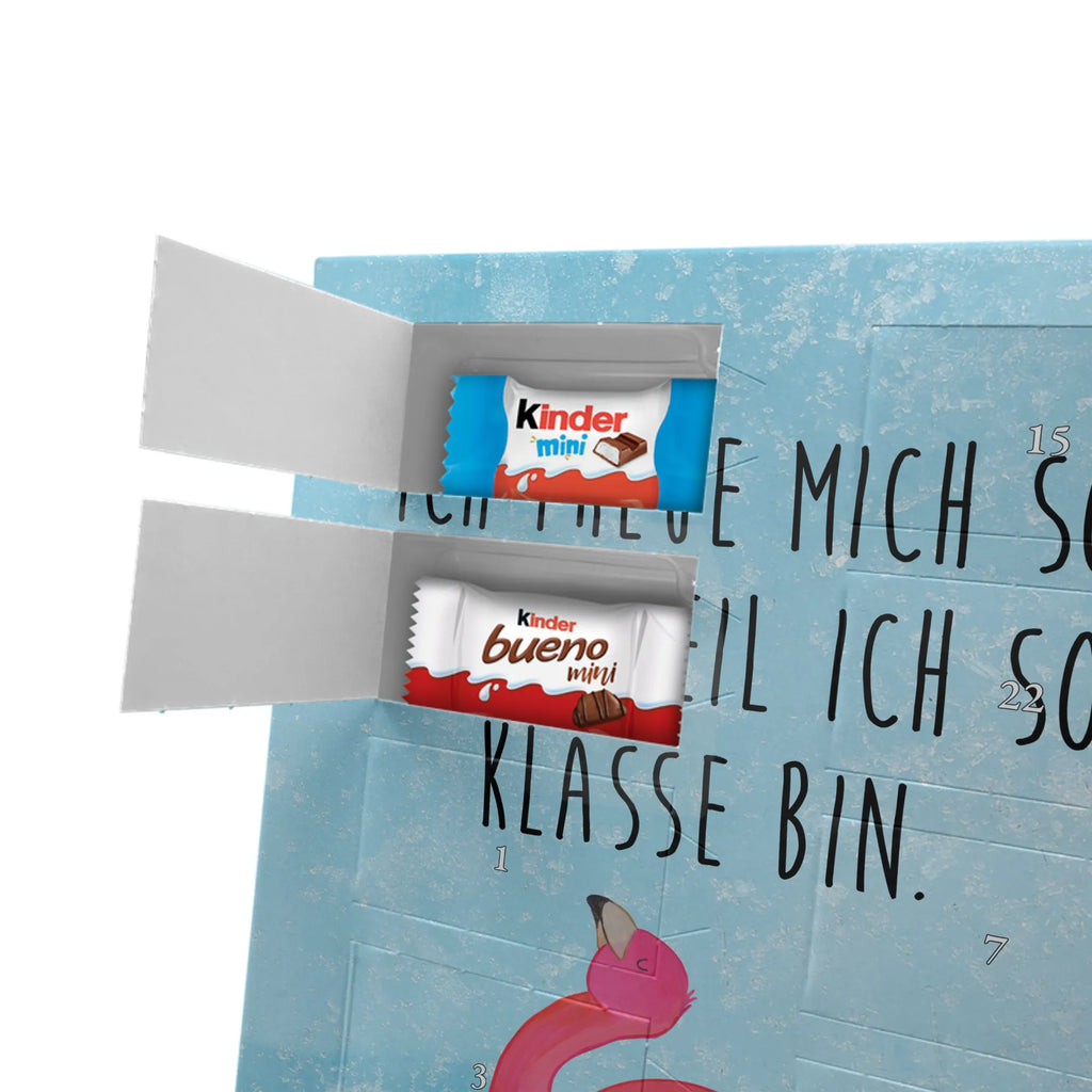  Flamingo Duma Personalisierter Schoko Foto Adventskalender, Flamingo, Schwester, Tochter, Beste Freundin, Selbstliebe, Selbstakzeptanz, Freundin, Mama, Freude, Stolz