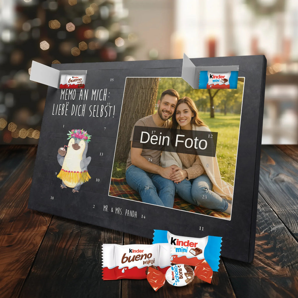 Personalisierter Schoko Foto Adventskalender Pinguin Kokosnuss Personalisierter Schoko Foto Adventskalender, Pinguin, Kokosnuss, Aloha, Hawaii, Pinguine, Urlaub