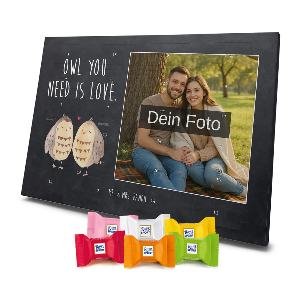  sowy miłość Personalisierter Schoko Foto Adventskalender, Eule, Freund, Freundin Geschenk, Liebe, Liebe Spruch, Eule Deko, Owl, Wortspiel Lustig, Hochzeit Spruch, All You Need Is Love