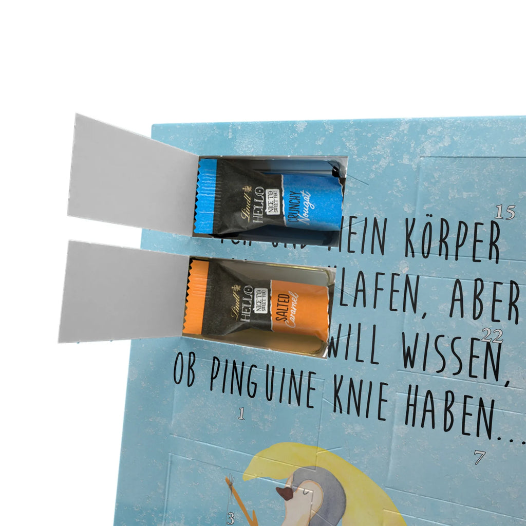 Personalisierter Schoko Foto Adventskalender Pinguin Mond Personalisierter Schoko Foto Adventskalender, Pinguin, Pinguine, Schlafzimmer, Einschlafen, Nachtruhe, Spruch, Gästezimmer, schlafen, Schlafstörungen