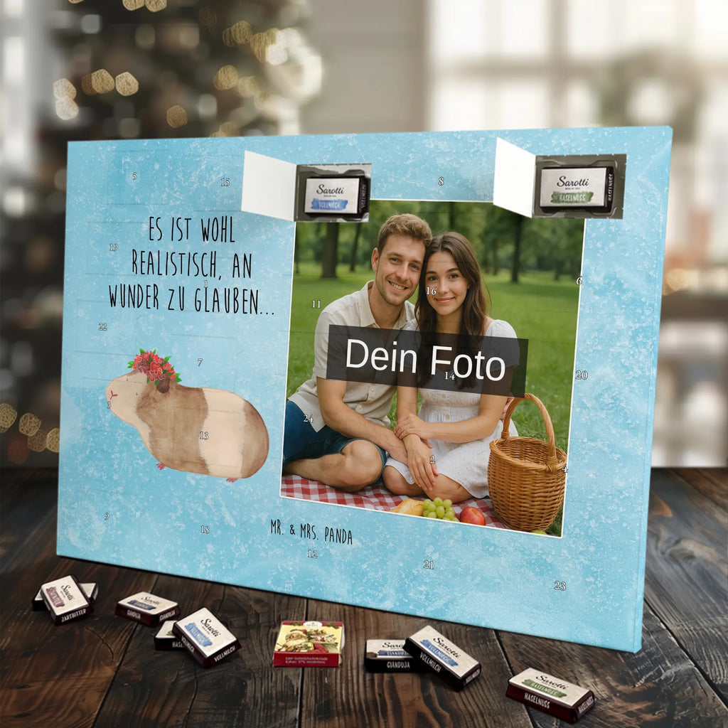 Personalisierter Schoko Foto Adventskalender Meerschweinchen Weisheit Personalisierter Schoko Foto Adventskalender, Tiere, Tiermotive, Lustige Sprüche, Gute Laune, Motivation, Realität, Wunderland, Meerie, Wunder, Weisheit, Spruch, Blumenkind, Meerschweinchen, Meeries