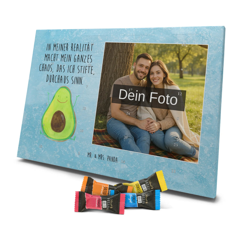  avocado Happy Personalisierter Schoko Foto Adventskalender, Gesund, Vegan, Veggie, Avocado, Chaos