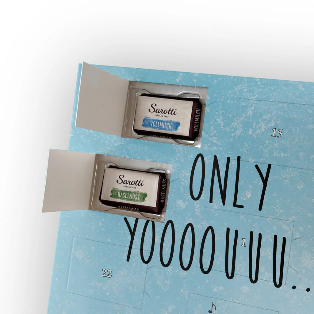 Personalisierter Schoko Foto Adventskalender Bär Gitarre Personalisierter Schoko Foto Adventskalender, Teddybär, Teddy, Bär