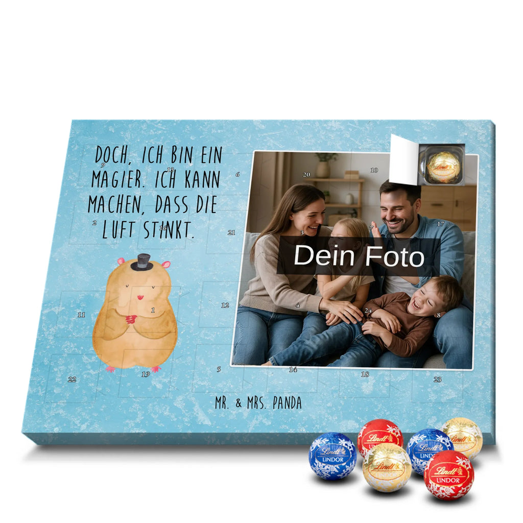 Personalisierter Schoko Foto Adventskalender Hamster Hut Personalisierter Schoko Foto Adventskalender, Gute Laune, Lustige Sprüche, Tiere, Tiermotive, Zwerghamster, Hut, Hamster, Zylinder, Magier, Zauberer