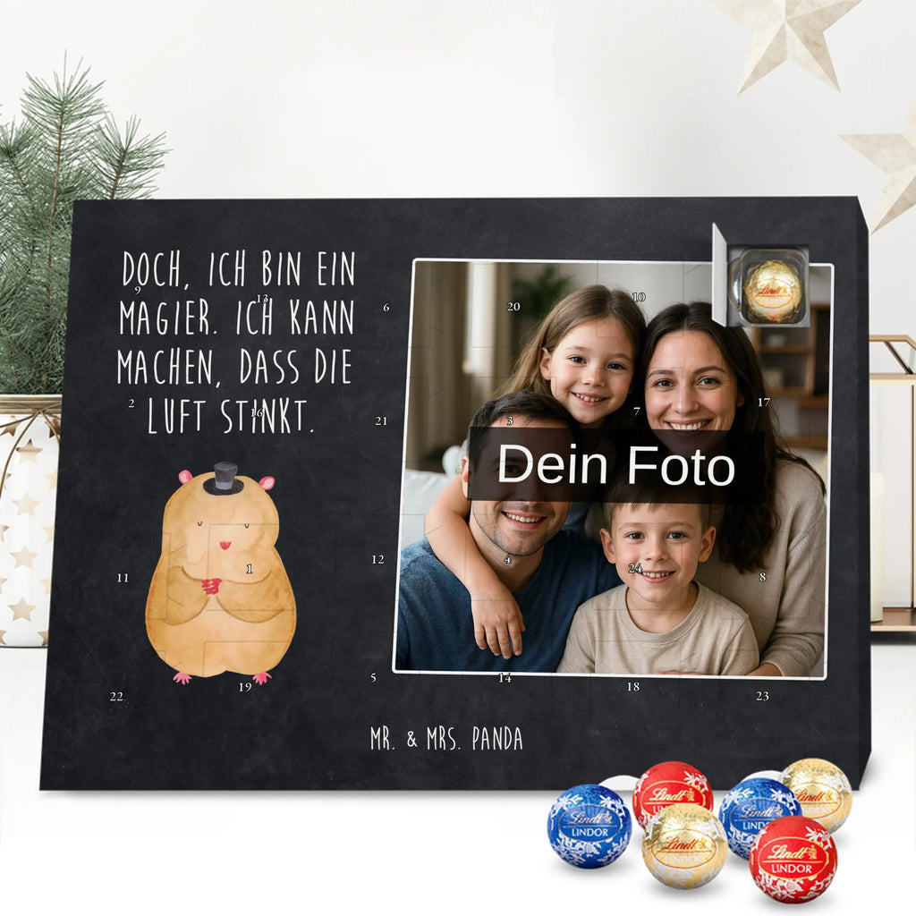 Personalisierter Schoko Foto Adventskalender Hamster Hut Personalisierter Schoko Foto Adventskalender, Gute Laune, Lustige Sprüche, Tiere, Tiermotive, Zwerghamster, Hut, Hamster, Zylinder, Magier, Zauberer