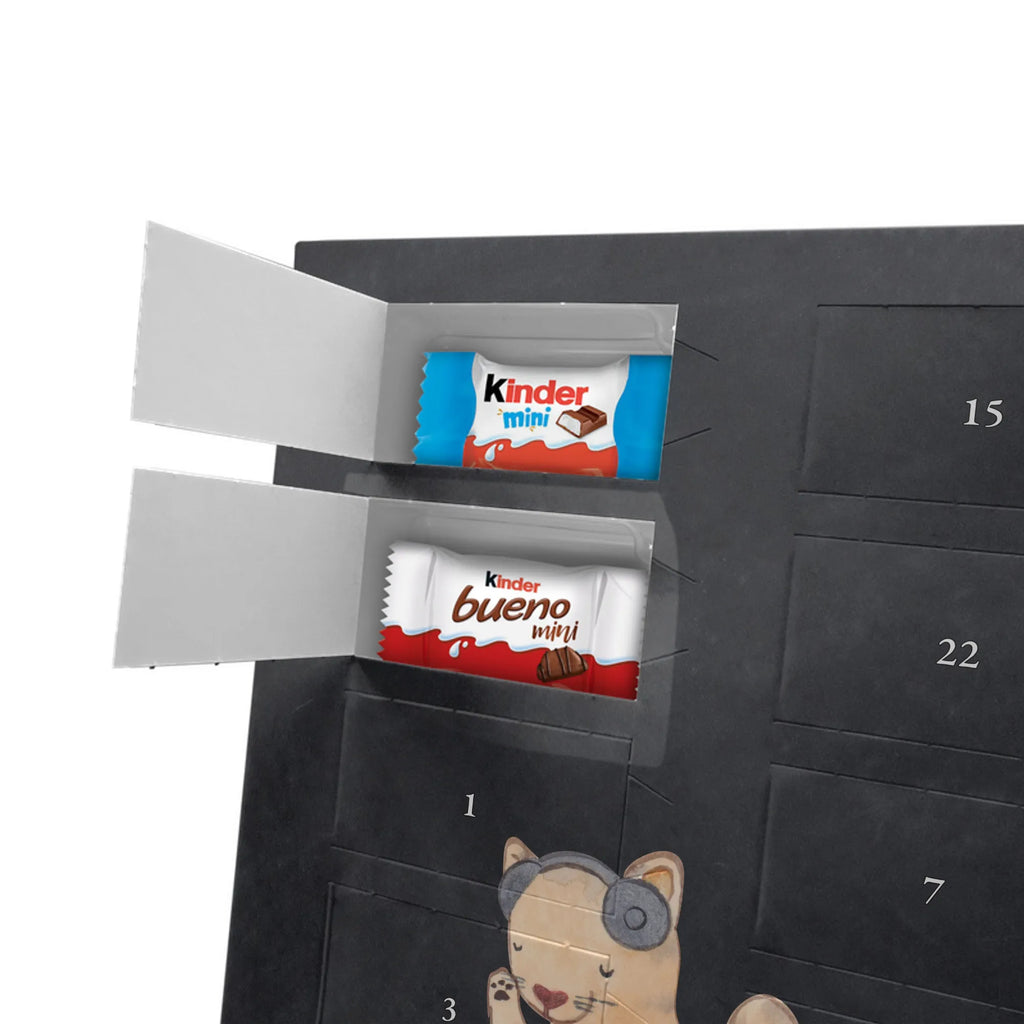 Personalisierter Schoko Foto Adventskalender Katze DJ Personalisierter Schoko Foto Adventskalender, Musikliebhaber, Geschenke Musiker, Instrumente, Tanzen, DJ, Club, Feiern, Katze, Disko
