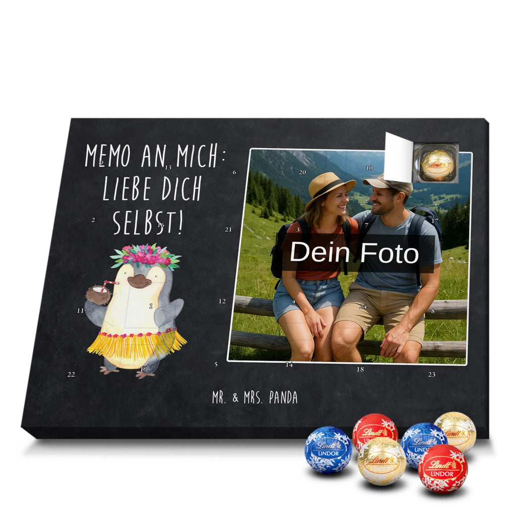 Personalisierter Schoko Foto Adventskalender Pinguin Kokosnuss Personalisierter Schoko Foto Adventskalender, Pinguin, Kokosnuss, Aloha, Hawaii, Pinguine, Urlaub