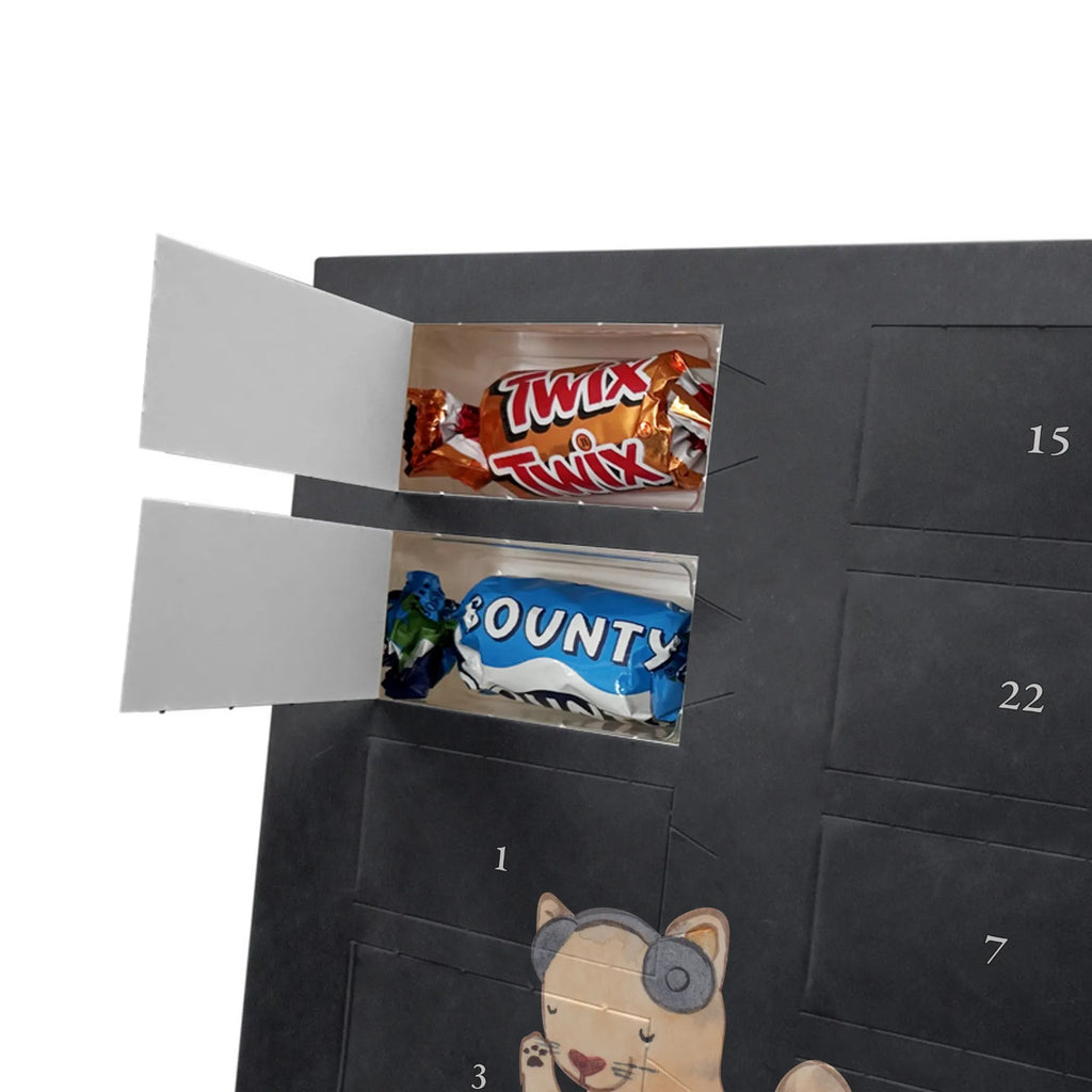 Personalisierter Schoko Foto Adventskalender Katze DJ Personalisierter Schoko Foto Adventskalender, Musikliebhaber, Geschenke Musiker, Instrumente, Tanzen, DJ, Club, Feiern, Katze, Disko