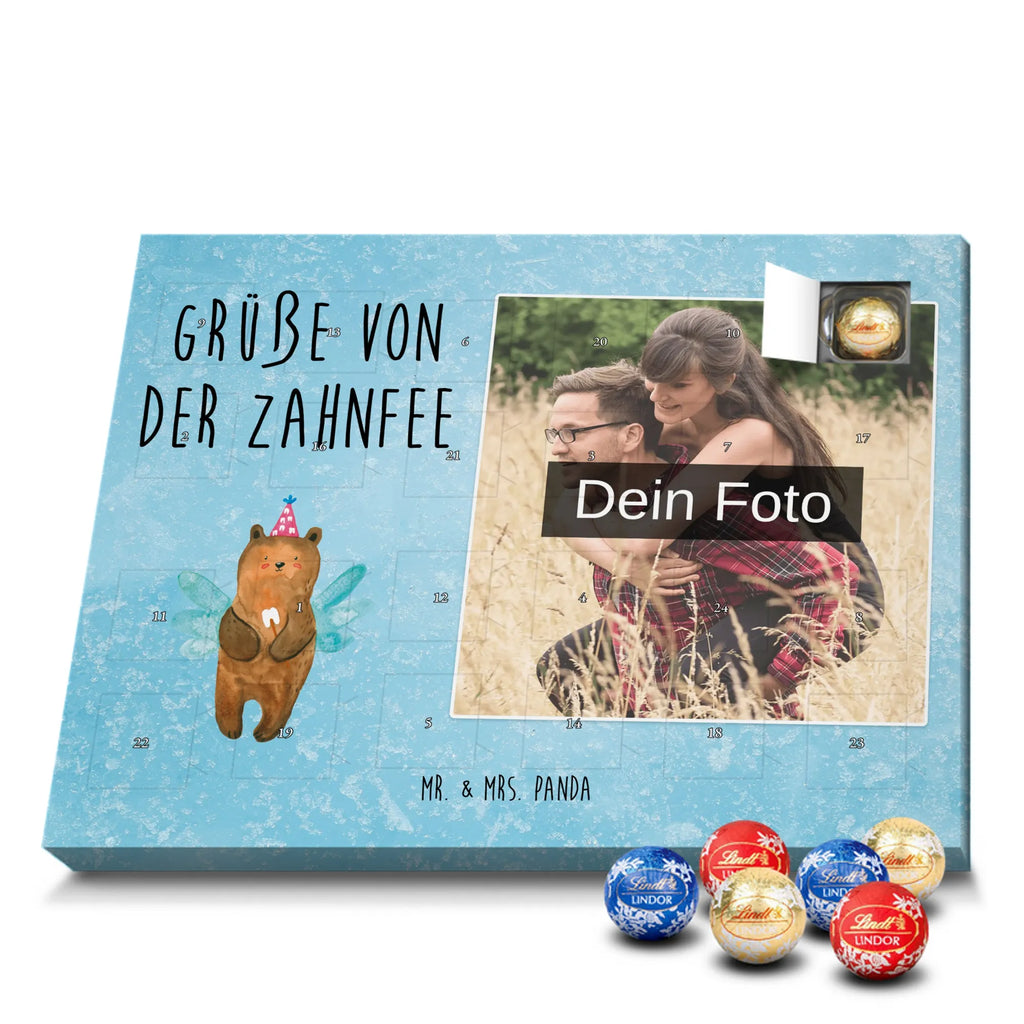 Personalisierter Schoko Foto Adventskalender Bär Zahnfee Personalisierter Schoko Foto Adventskalender, Teddybär, Teddy, Bär, Fee, Zahnfee, Milchzahn, Erster Zahn