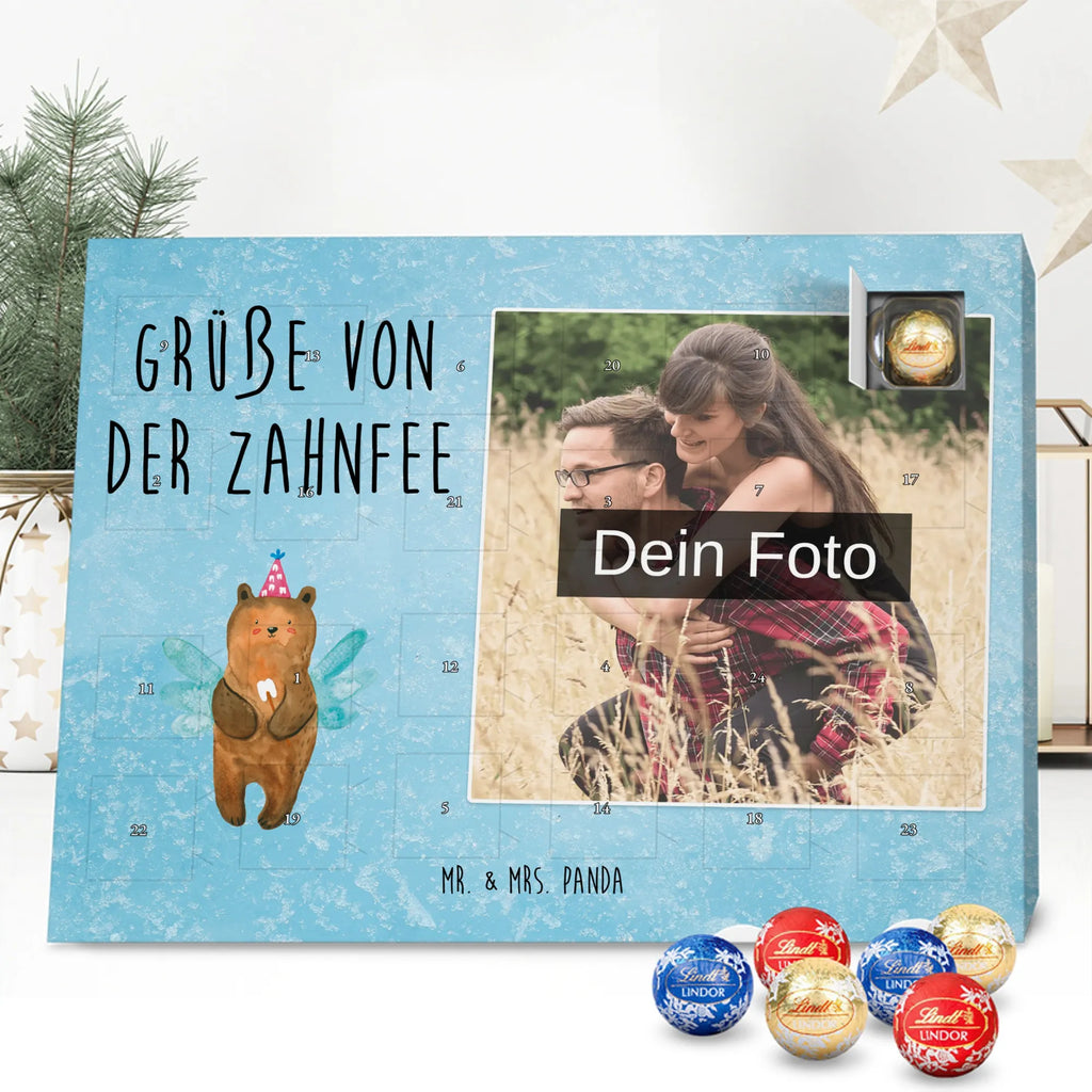Personalisierter Schoko Foto Adventskalender Bär Zahnfee Personalisierter Schoko Foto Adventskalender, Teddybär, Teddy, Bär, Fee, Zahnfee, Milchzahn, Erster Zahn