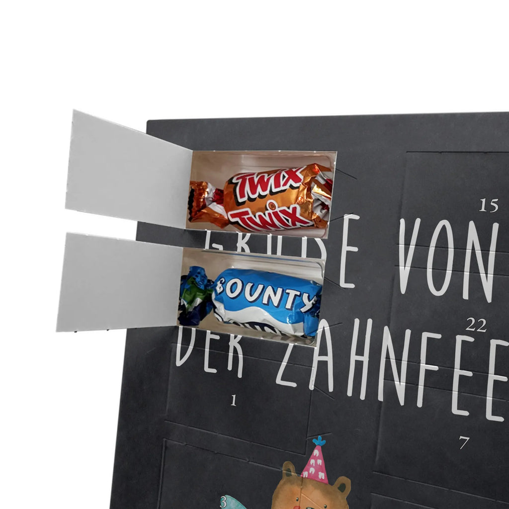 Personalisierter Schoko Foto Adventskalender Bär Zahnfee Personalisierter Schoko Foto Adventskalender, Teddybär, Teddy, Bär, Fee, Zahnfee, Milchzahn, Erster Zahn