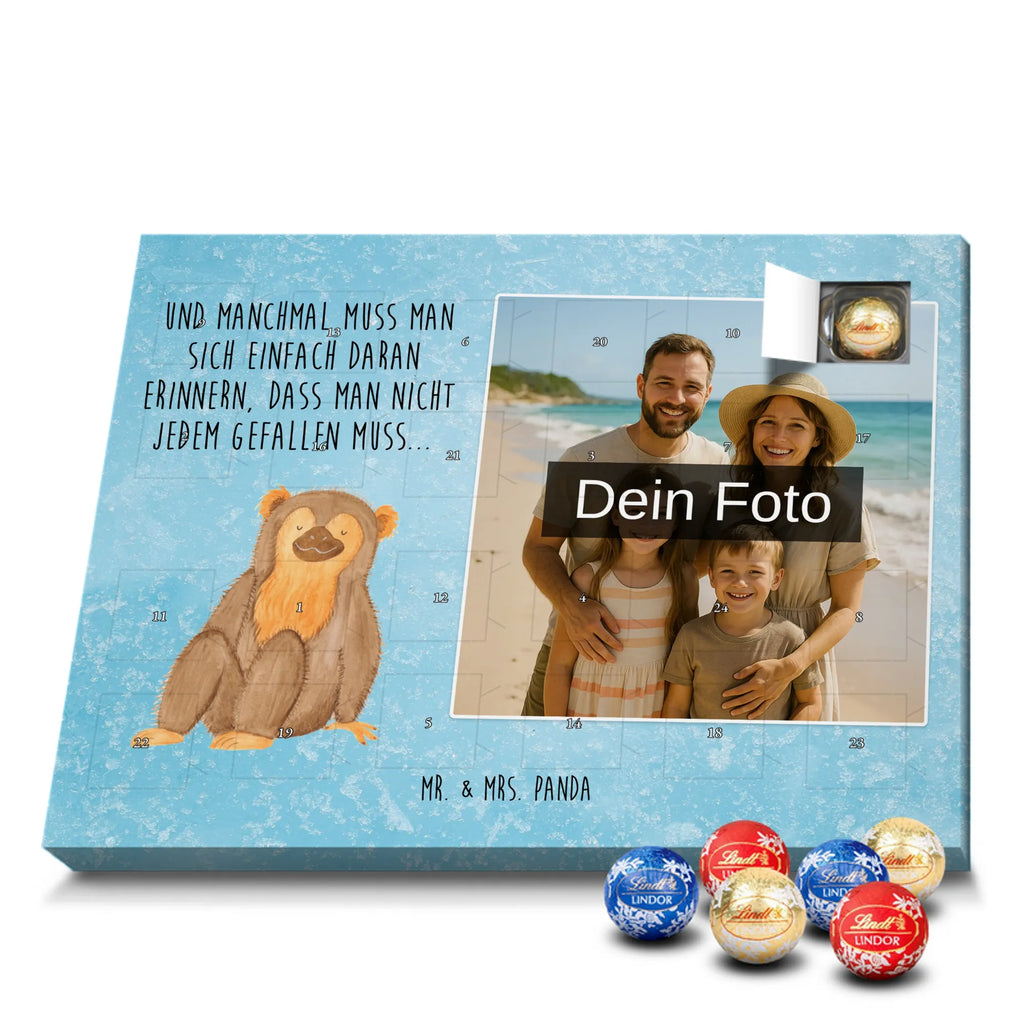 Personalisierter Schoko Foto Adventskalender Affe Personalisierter Schoko Foto Adventskalender, Afrika, Wildtiere, Selbstbewusstsein, Selbstliebe, Affe, Motivation, Liebe, Selfcare, Respekt, Äffchen, Affen, Selbstachtung