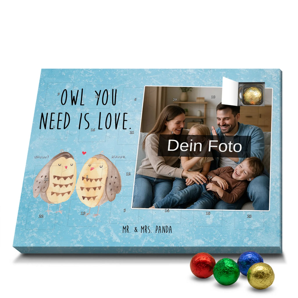  sowy miłość Personalisierter Schoko Foto Adventskalender, Eule, Freund, Freundin Geschenk, Liebe, Liebe Spruch, Eule Deko, Owl, Wortspiel Lustig, Hochzeit Spruch, All You Need Is Love