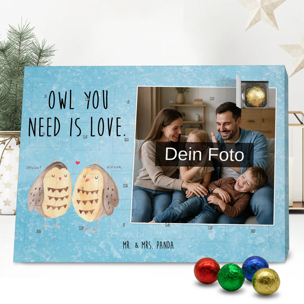  sowy miłość Personalisierter Schoko Foto Adventskalender, Eule, Freund, Freundin Geschenk, Liebe, Liebe Spruch, Eule Deko, Owl, Wortspiel Lustig, Hochzeit Spruch, All You Need Is Love