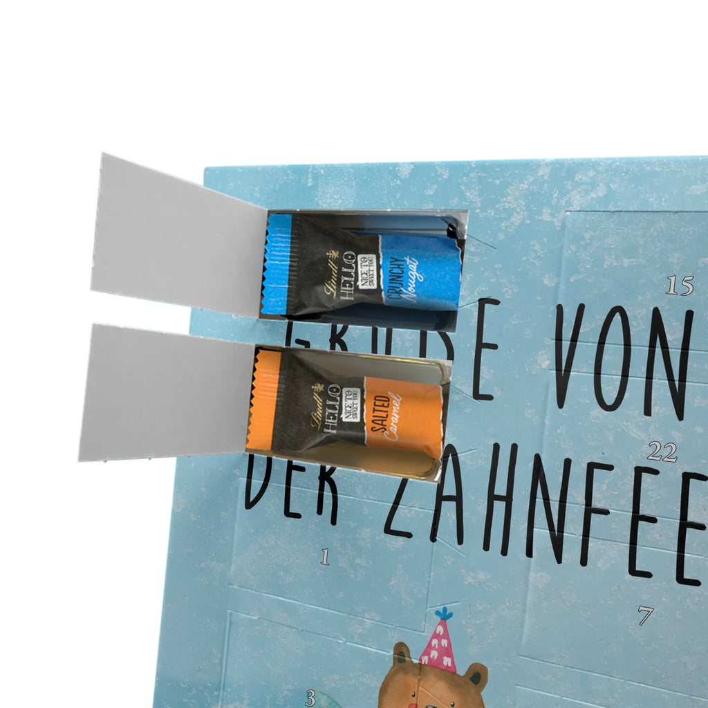 Personalisierter Schoko Foto Adventskalender Bär Zahnfee Personalisierter Schoko Foto Adventskalender, Teddybär, Teddy, Bär, Fee, Zahnfee, Milchzahn, Erster Zahn