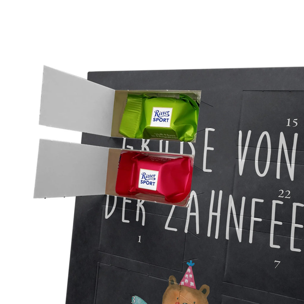 Personalisierter Schoko Foto Adventskalender Bär Zahnfee Personalisierter Schoko Foto Adventskalender, Teddybär, Teddy, Bär, Fee, Zahnfee, Milchzahn, Erster Zahn