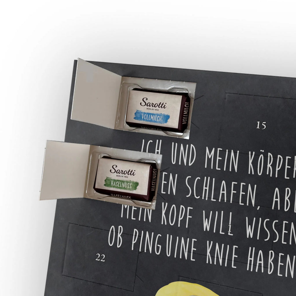 Personalisierter Schoko Foto Adventskalender Pinguin Mond Personalisierter Schoko Foto Adventskalender, Pinguin, Pinguine, Schlafzimmer, Einschlafen, Nachtruhe, Spruch, Gästezimmer, schlafen, Schlafstörungen