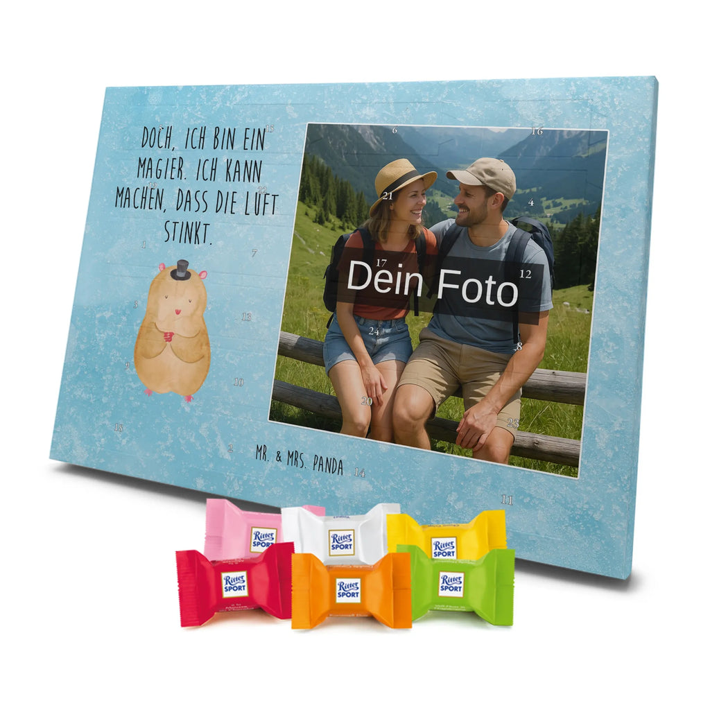 Personalisierter Schoko Foto Adventskalender Hamster Hut Personalisierter Schoko Foto Adventskalender, Gute Laune, Lustige Sprüche, Tiere, Tiermotive, Zwerghamster, Hut, Hamster, Zylinder, Magier, Zauberer