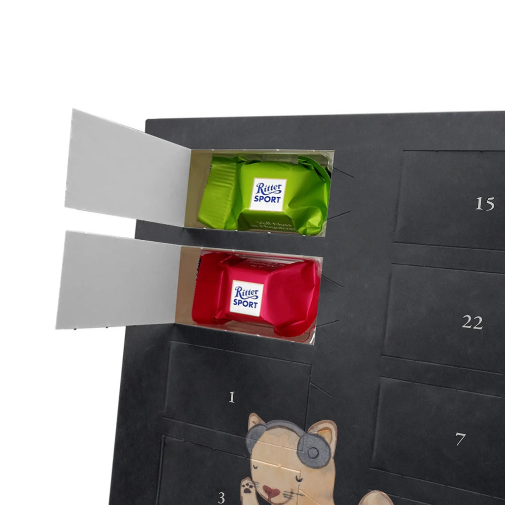 Personalisierter Schoko Foto Adventskalender Katze DJ Personalisierter Schoko Foto Adventskalender, Musikliebhaber, Geschenke Musiker, Instrumente, Tanzen, DJ, Club, Feiern, Katze, Disko