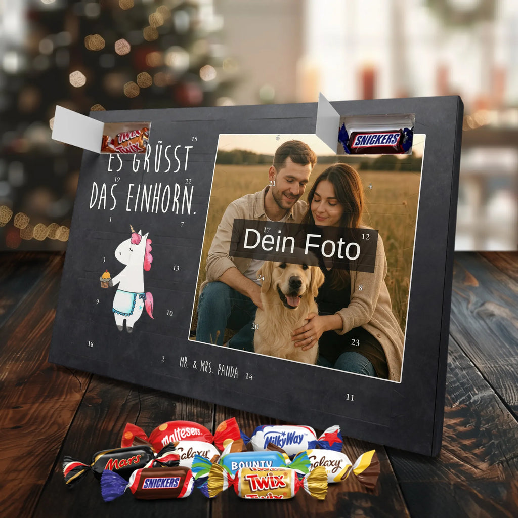 Personalisierter Schoko Foto Adventskalender Einhorn Muffin Personalisierter Schoko Foto Adventskalender, Unicorn, Einhorn, Einhörner, Einhorn Deko, Muffin, Liebesgrüße, Backen, Glückwünsche, Geburtstagsgrüße, Grüße, Geburtstag, Kekse