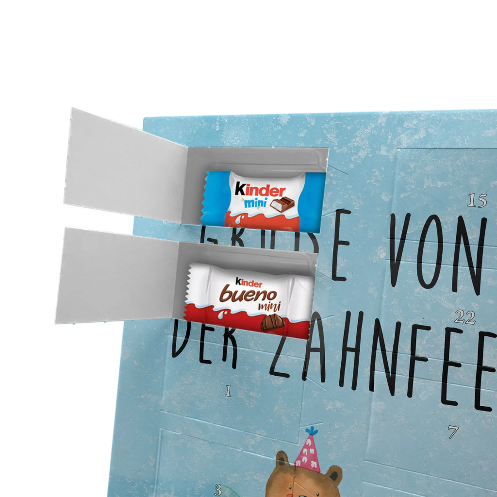 Personalisierter Schoko Foto Adventskalender Bär Zahnfee Personalisierter Schoko Foto Adventskalender, Teddybär, Teddy, Bär, Fee, Zahnfee, Milchzahn, Erster Zahn