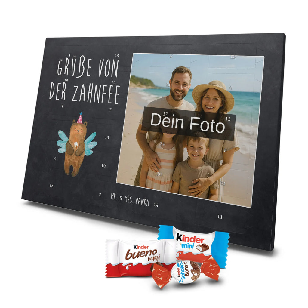 Personalisierter Schoko Foto Adventskalender Bär Zahnfee Personalisierter Schoko Foto Adventskalender, Teddybär, Teddy, Bär, Fee, Zahnfee, Milchzahn, Erster Zahn