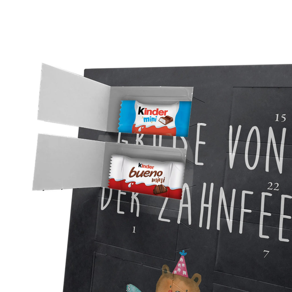 Personalisierter Schoko Foto Adventskalender Bär Zahnfee Personalisierter Schoko Foto Adventskalender, Teddybär, Teddy, Bär, Fee, Zahnfee, Milchzahn, Erster Zahn