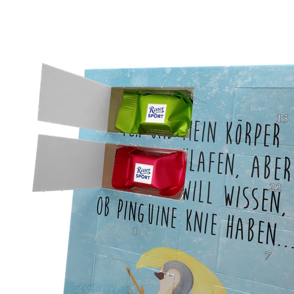 Personalisierter Schoko Foto Adventskalender Pinguin Mond Personalisierter Schoko Foto Adventskalender, Pinguin, Pinguine, Schlafzimmer, Einschlafen, Nachtruhe, Spruch, Gästezimmer, schlafen, Schlafstörungen