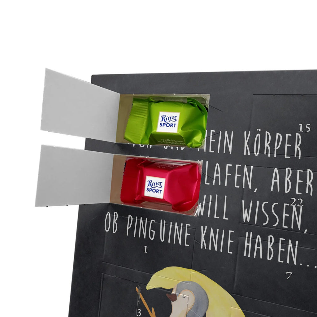 Personalisierter Schoko Foto Adventskalender Pinguin Mond Personalisierter Schoko Foto Adventskalender, Pinguin, Pinguine, Schlafzimmer, Einschlafen, Nachtruhe, Spruch, Gästezimmer, schlafen, Schlafstörungen