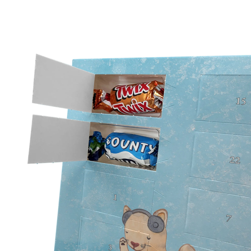 Personalisierter Schoko Foto Adventskalender Katze DJ Personalisierter Schoko Foto Adventskalender, Musikliebhaber, Geschenke Musiker, Instrumente, Tanzen, DJ, Club, Feiern, Katze, Disko