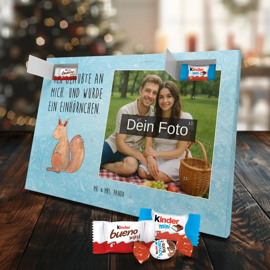 Personalisierter Schoko Foto Adventskalender Einhorn Glauben Personalisierter Schoko Foto Adventskalender, Unicorn, Einhorn, Einhörner, Einhorn Deko, Eichhorn, Einhörnchen, Eichhörnchen
