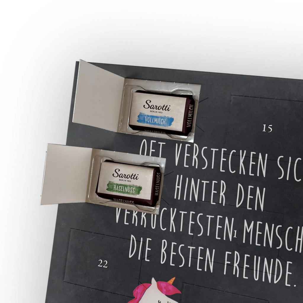 Personalisierter Schoko Foto Adventskalender Einhorn Sekt Personalisierter Schoko Foto Adventskalender, Unicorn, Einhorn, Einhörner, Einhorn Deko, BFF, Freundin, Party, Mädelsabend, Freundinnen, Anstoßen, Spaß, Korken, Beste, Sekt
