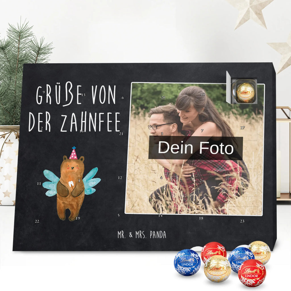 Personalisierter Schoko Foto Adventskalender Bär Zahnfee Personalisierter Schoko Foto Adventskalender, Teddybär, Teddy, Bär, Fee, Zahnfee, Milchzahn, Erster Zahn