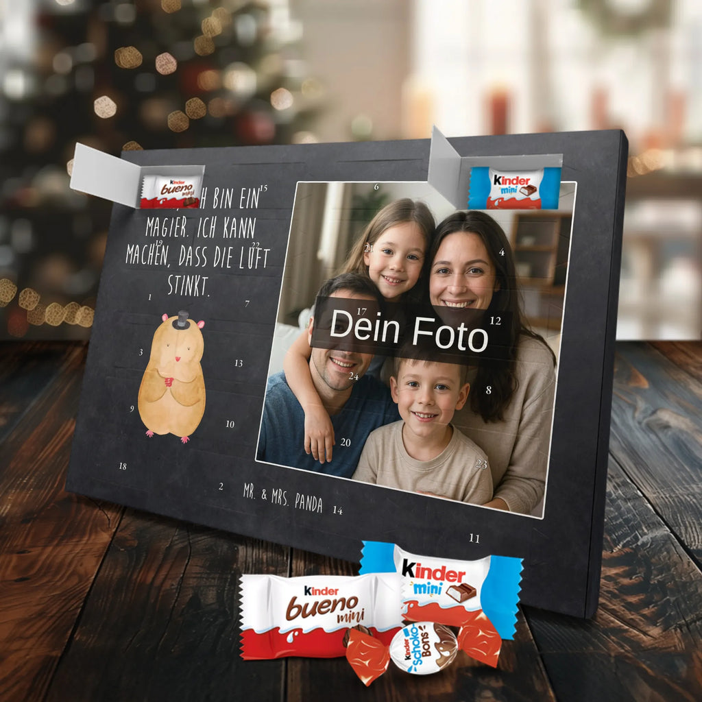 Personalisierter Schoko Foto Adventskalender Hamster Hut Personalisierter Schoko Foto Adventskalender, Gute Laune, Lustige Sprüche, Tiere, Tiermotive, Zwerghamster, Hut, Hamster, Zylinder, Magier, Zauberer