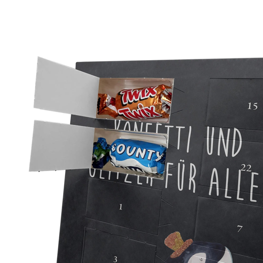 Personalisierter Schoko Foto Adventskalender Orca Zylinder Personalisierter Schoko Foto Adventskalender, Meerestiere, Urlaub, Meer, Glitter, Narwal, Glückwunsch, Geburtstag, Fest, Feier, Konfetti, Glitzer, Fete, Orca