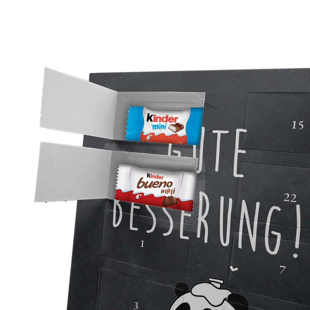  Panda Get well soon Personalisierter Schoko Foto Adventskalender