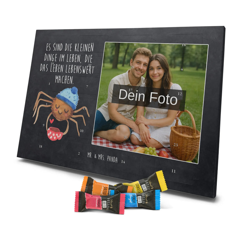 Personalisierter Schoko Foto Adventskalender Spinne Agathe Kaffee Personalisierter Schoko Foto Adventskalender, Agathe, Spinne Agathe, Videos, Spinne, Merchandise, Weiser Spruch, Lebensweisheiten, Morgenmuffel, Morgen, Kaffee