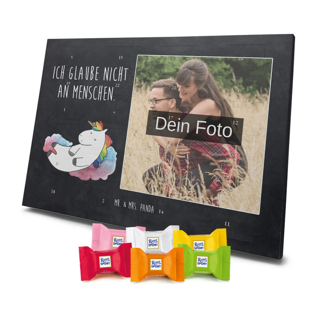 Personalisierter Schoko Foto Adventskalender Einhorn Wolke 7 Personalisierter Schoko Foto Adventskalender, Unicorn, Einhorn, Einhörner, Einhorn Deko, Lächeln, Geschenk, Lustig, Verliebt, Witzig, Realität, Glaube, Menschen