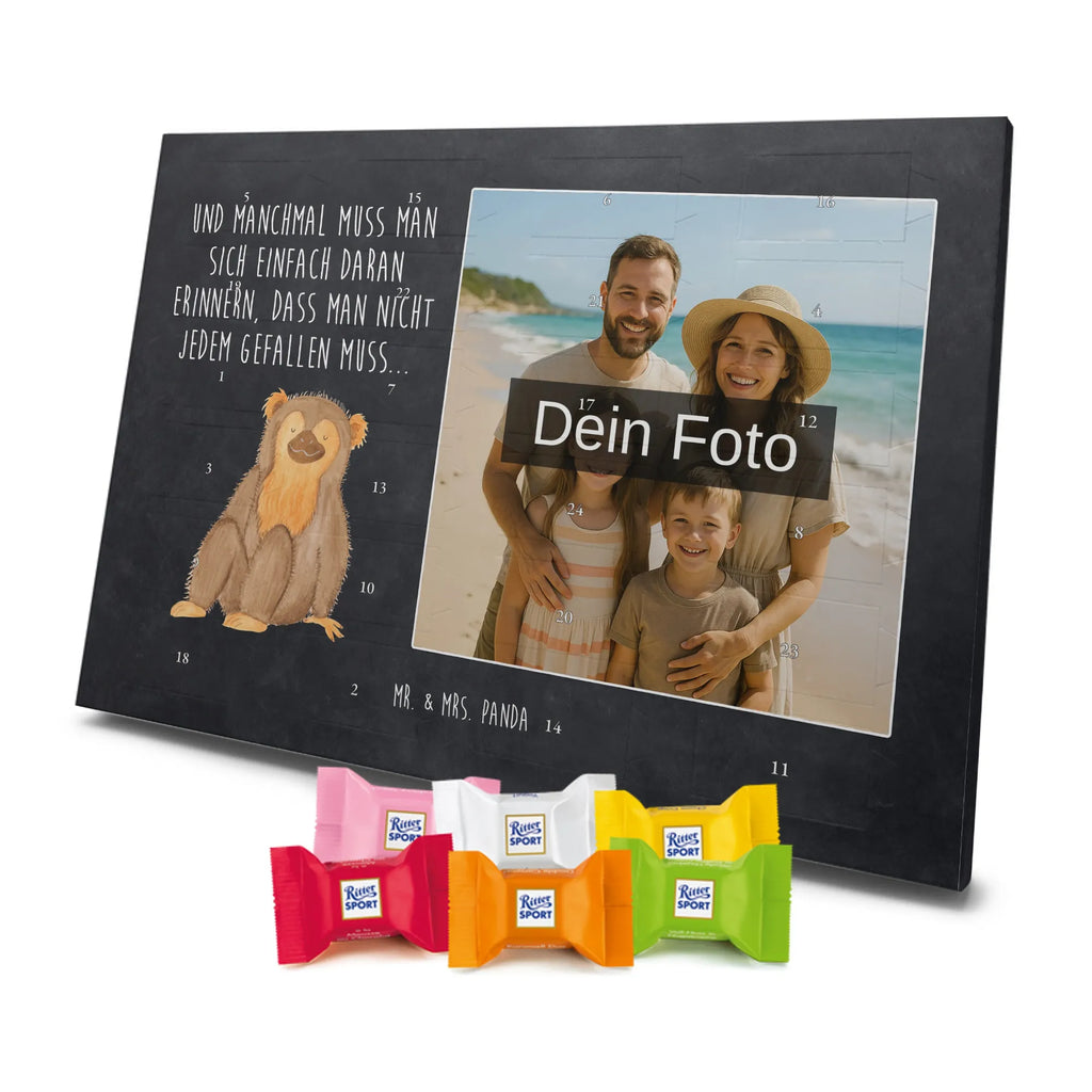 Personalisierter Schoko Foto Adventskalender Affe Personalisierter Schoko Foto Adventskalender, Afrika, Wildtiere, Selbstbewusstsein, Selbstliebe, Affe, Motivation, Liebe, Selfcare, Respekt, Äffchen, Affen, Selbstachtung