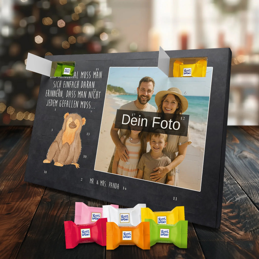 Personalisierter Schoko Foto Adventskalender Affe Personalisierter Schoko Foto Adventskalender, Afrika, Wildtiere, Selbstbewusstsein, Selbstliebe, Affe, Motivation, Liebe, Selfcare, Respekt, Äffchen, Affen, Selbstachtung