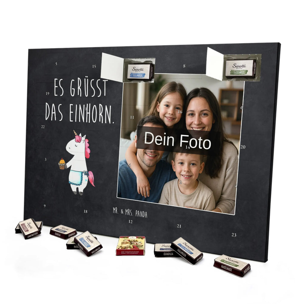 Personalisierter Schoko Foto Adventskalender Einhorn Muffin Personalisierter Schoko Foto Adventskalender, Unicorn, Einhorn, Einhörner, Einhorn Deko, Muffin, Liebesgrüße, Backen, Glückwünsche, Geburtstagsgrüße, Grüße, Geburtstag, Kekse