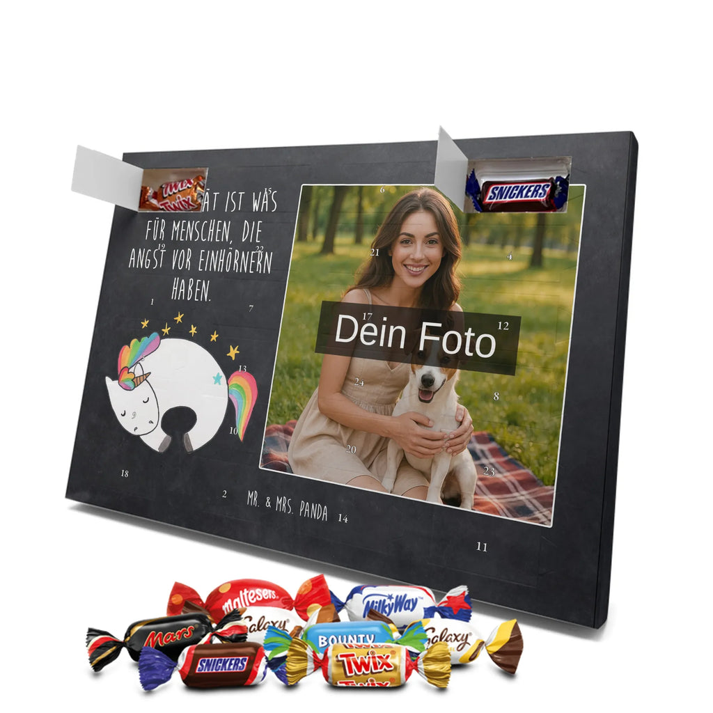 Personalisierter Schoko Foto Adventskalender Einhorn Nacht Personalisierter Schoko Foto Adventskalender, Unicorn, Einhorn, Einhörner, Einhorn Deko, Realität, Träume, Menschen, Traum, Geschenk, Freundin, Ruhe