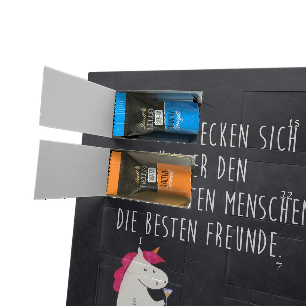 Personalisierter Schoko Foto Adventskalender Einhorn Sekt Personalisierter Schoko Foto Adventskalender, Unicorn, Einhorn, Einhörner, Einhorn Deko, BFF, Freundin, Party, Mädelsabend, Freundinnen, Anstoßen, Spaß, Korken, Beste, Sekt