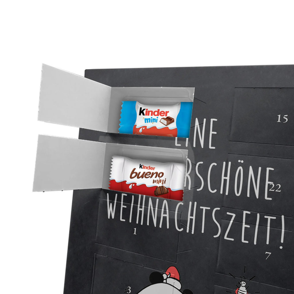  Panda Christmas Time Personalisierter Schoko Foto Adventskalender