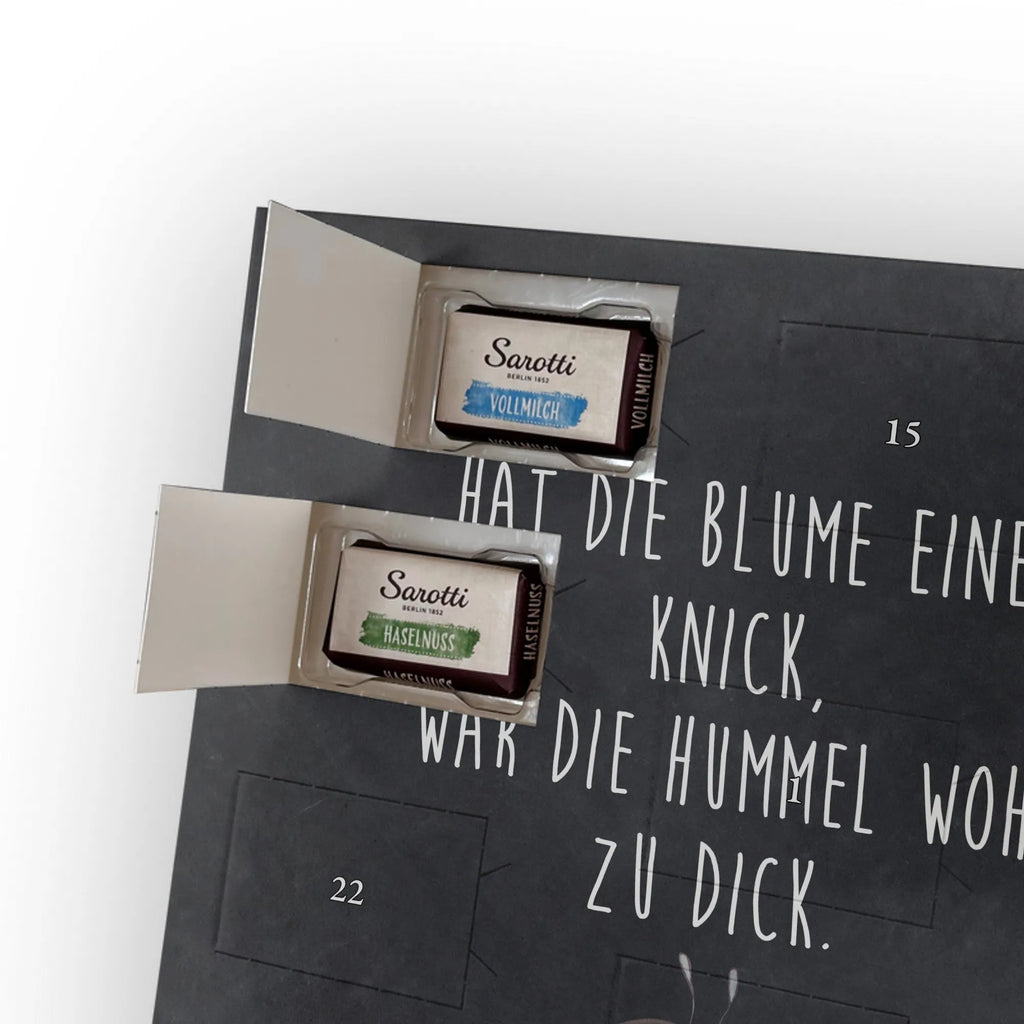 Personalisierter Schoko Foto Adventskalender Hummel flauschig Personalisierter Schoko Foto Adventskalender, Gute Laune, Lustige Sprüche, Tiere, Tiermotive, Flauschig, Biene, Hummel, Blume, Natur