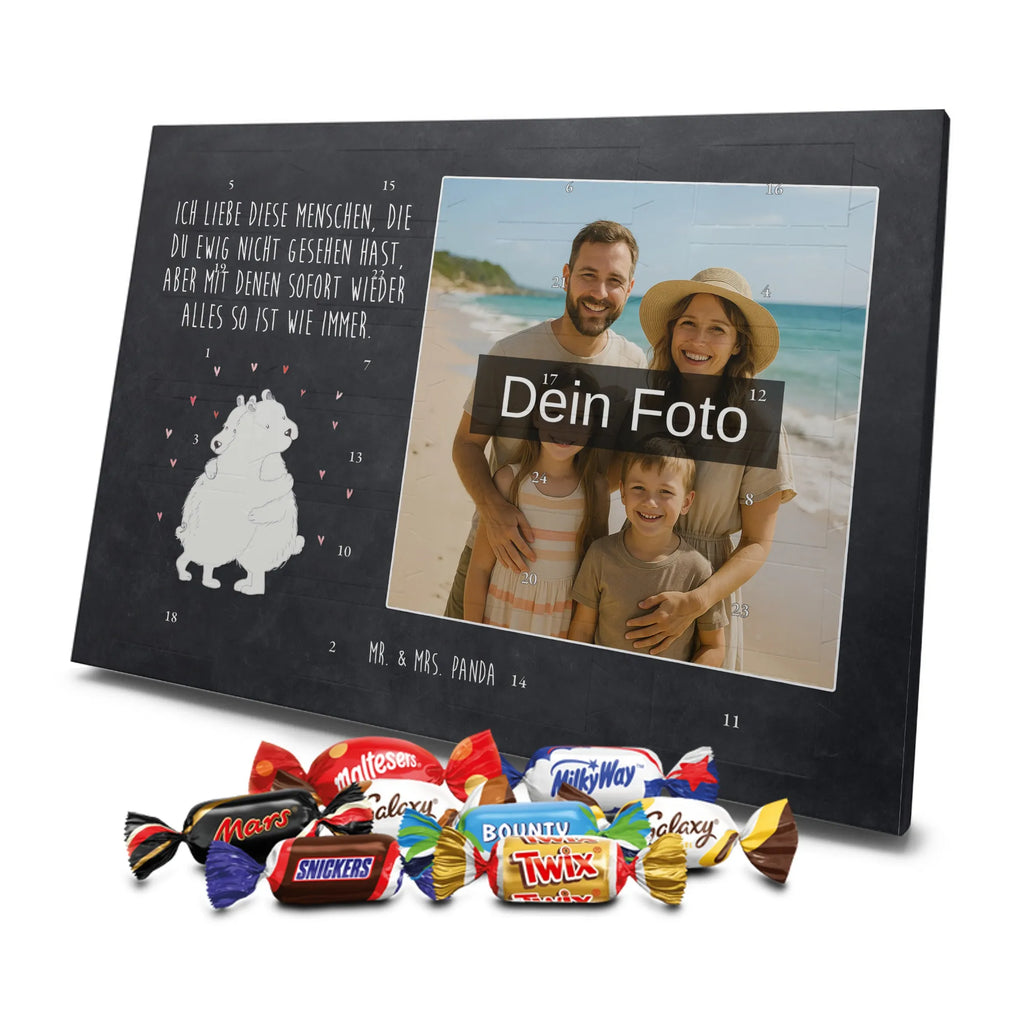 Personalisierter Schoko Foto Adventskalender Eisbär Umarmen Personalisierter Schoko Foto Adventskalender, Gute Laune, Lustige Sprüche, Tiere, Tiermotive