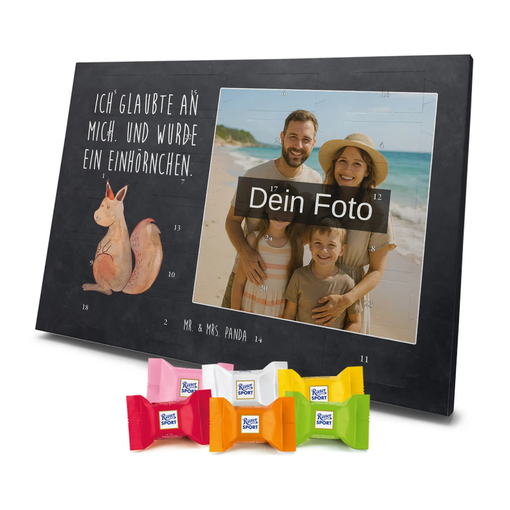 Personalisierter Schoko Foto Adventskalender Einhorn Glauben Personalisierter Schoko Foto Adventskalender, Unicorn, Einhorn, Einhörner, Einhorn Deko, Eichhorn, Einhörnchen, Eichhörnchen
