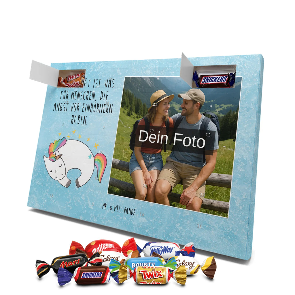 Personalisierter Schoko Foto Adventskalender Einhorn Nacht Personalisierter Schoko Foto Adventskalender, Unicorn, Einhorn, Einhörner, Einhorn Deko, Realität, Träume, Menschen, Traum, Geschenk, Freundin, Ruhe